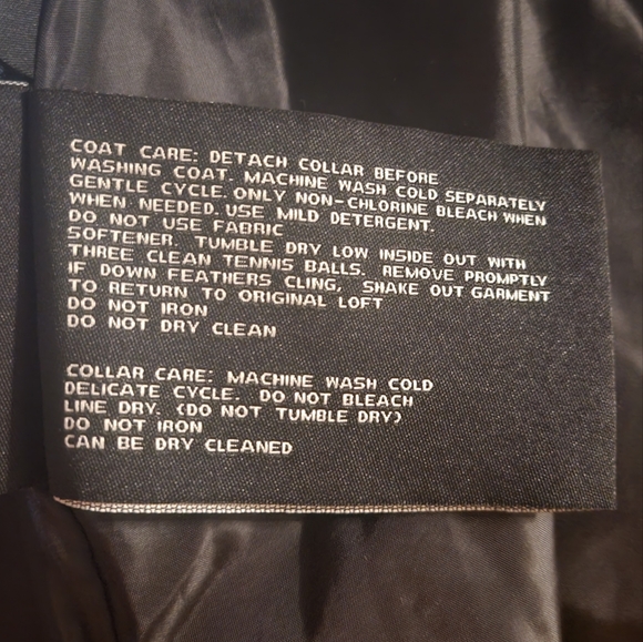 NWT London Fog Black Parka - Picture 8 of 9